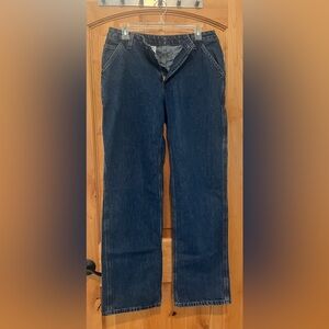 Carhartt Blue Women's Cargo Jeans